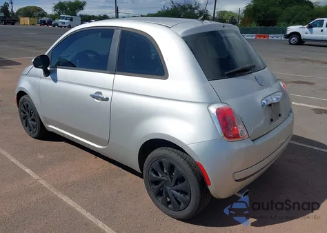 2012 Fiat 500 Pop z USA, uszkodzony, nr VIN 3C3CFFAR3CT254146